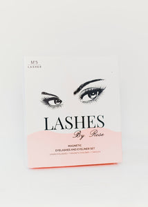 L'amour Toujours  Rose Magnetic Lashes and Eyeliner Set